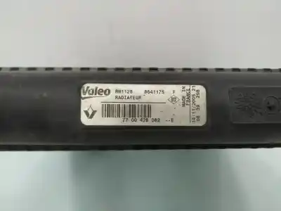 Second-hand car spare part water radiator for dacia logan básico oem iam references 7700428082e