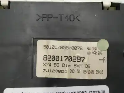 Second-hand car spare part Dashboard for RENAULT LAGUNA II BG0 Authentique OEM IAM references 8200170297  