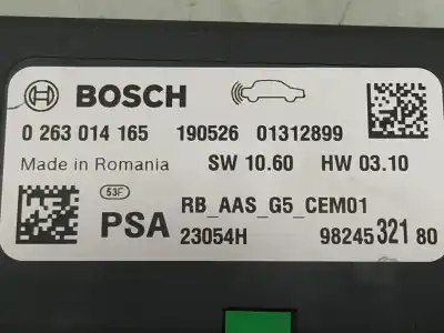 Pezzo di ricambio per auto di seconda mano Modulo Elettronico per CITROEN C4 PICASSO Rip Curl Riferimenti OEM IAM 9824532180  