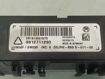 Автозапчасти б/у электронный модуль за citroen c4 picasso rip curl ссылки oem iam 9812711280  