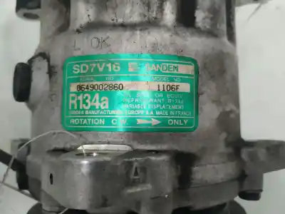 Pezzo di ricambio per auto di seconda mano compressore aria condizionata per peugeot 306 break boulebard riferimenti oem iam 1106f  