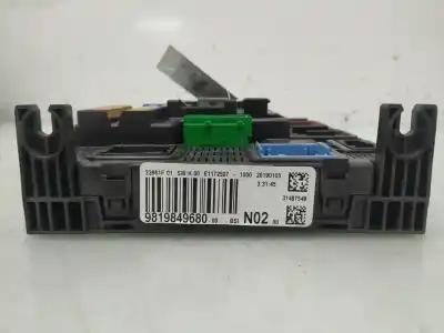 Second-hand car spare part fuse box unit for citroen celysée exclusive oem iam references 9819849680  