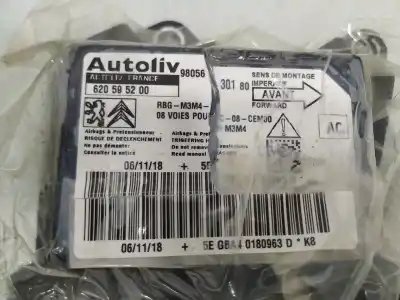 Pezzo di ricambio per auto di seconda mano centralina airbag per citroen celysée exclusive riferimenti oem iam 9805630180  