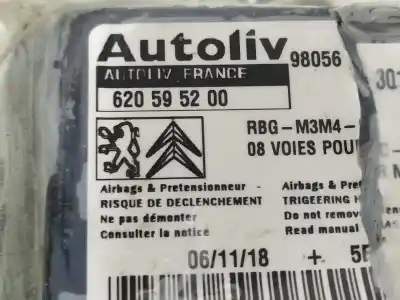 Pezzo di ricambio per auto di seconda mano centralina airbag per citroen celysée exclusive riferimenti oem iam 9805630180  
