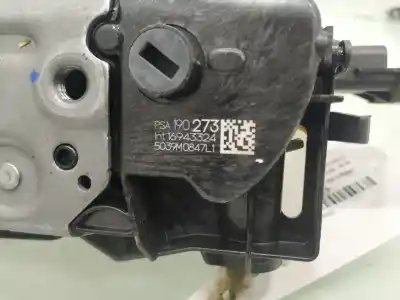 Second-hand car spare part left front door lock for citroen celysée exclusive oem iam references 190273  