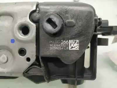 Second-hand car spare part rear left door lock for citroen celysée exclusive oem iam references 190266  