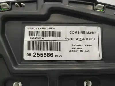 Peça sobressalente para automóvel em segunda mão  por CITROEN CELYSÉE  Referências OEM IAM 9825558680  