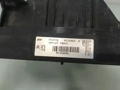 Peça sobressalente para automóvel em segunda mão termoventilador elétrico por citroen celysée exclusive referências oem iam 9812028580  