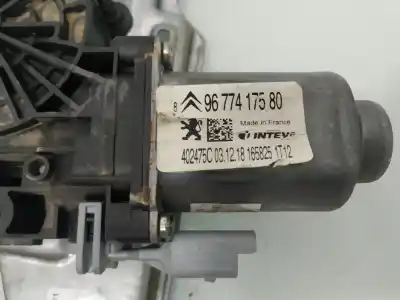 Second-hand car spare part rear left window regulator for citroen celysée exclusive oem iam references 9677417580
