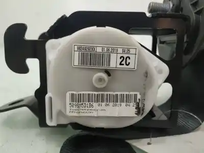 Pezzo di ricambio per auto di seconda mano cintura di sicurezza posteriore centrale per citroen c4 picasso rip curl riferimenti oem iam 98249292xx  