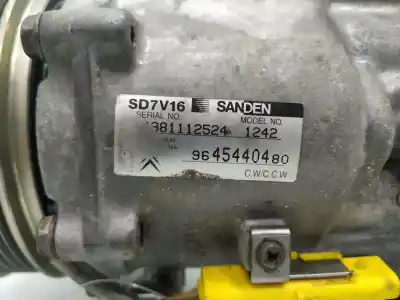 Peça sobressalente para automóvel em segunda mão compressor de ar condicionado a/a a/c por citroen xsara picasso (n68) 1.6 hdi referências oem iam 9645440480