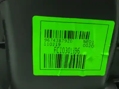 Peça sobressalente para automóvel em segunda mão tablier por citroen celysée exclusive referências oem iam 96743879zd  