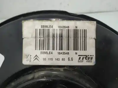 Peça sobressalente para automóvel em segunda mão servo freio por citroen celysée exclusive referências oem iam 9811514380  