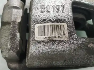 Second-hand car spare part front right brake caliper for citroen celysée exclusive oem iam references 9676024880