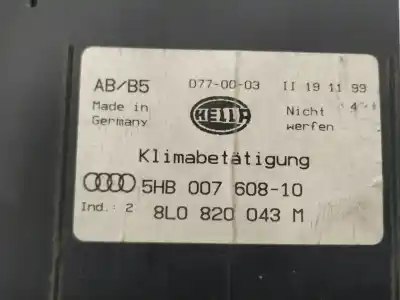 Автозапчасти б/у климат-контроль за audi a3 (8l1) 1.8 t ссылки oem iam 8l0820043m  