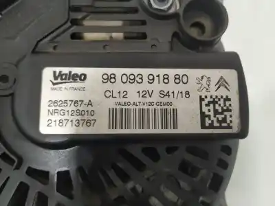 Second-hand car spare part alternator for citroen c4 grand picasso c4 grand picasso oem iam references 9809391880  