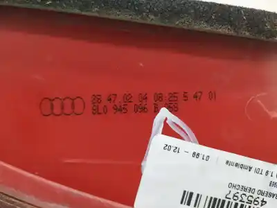 Автозапчасти б/у правый задний фонарь за audi a3 (8l1) 1.9 tdi ссылки oem iam 8l0945096b  