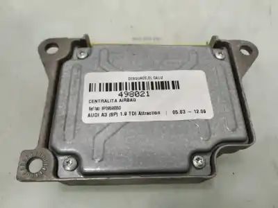 Second-hand car spare part airbag control unit for audi a3 (8p1) 1.9 tdi oem iam references 8p0959655d  