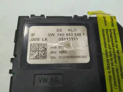 Second-hand car spare part electronic module for audi a3 (8p1) 1.9 tdi oem iam references 1k0953549f  
