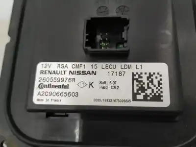 İkinci el araba yedek parçası isik kontrol ünitesi için renault talisman icon oem iam referansları 260559976r  