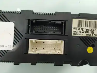 Peça sobressalente para automóvel em segunda mão comando de sofagem (chauffage / ar condicionado) por ford mondeo ber. (ca2) titanium referências oem iam 7s7t18c612ae