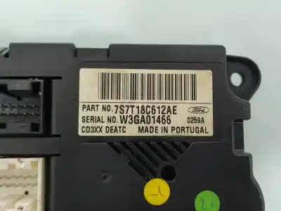 Second-hand car spare part climate control for ford mondeo ber. (ca2) titanium oem iam references 7s7t18c612ae  