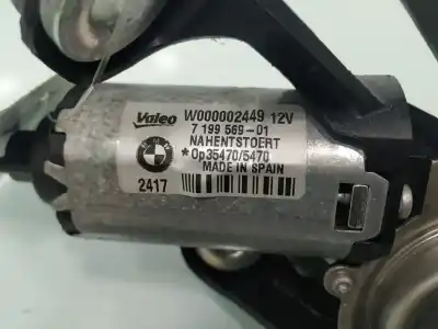 Second-hand car spare part rear windshield wiper motor for bmw serie 1 berlina (e81/e87) 116i oem iam references 7199569  