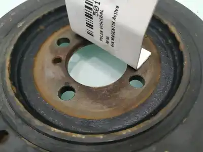 Second-hand car spare part crankshaft pulley for kia magentis active oem iam references 