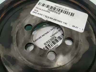 Peça sobressalente para automóvel em segunda mão polia do virabrequim por bmw serie 1 berlina (e81/e87) 116i referências oem iam 