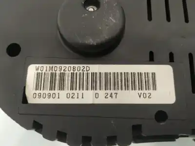 Pezzo di ricambio per auto di seconda mano pannello degli strumenti per seat leon (1m1) 1.9 tdi riferimenti oem iam 110080152005  