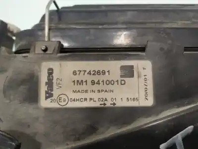 Автозапчасти б/у левая фара за seat leon (1m1) 1.9 tdi ссылки oem iam 1m1941001d  