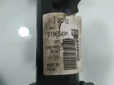 Pezzo di ricambio per auto di seconda mano ammortizzatore anteriore destro per fiat punto (evo) (199) dynamic riferimenti oem iam 51865490