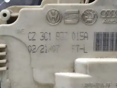 Peça sobressalente para automóvel em segunda mão fechadura da porta dianteira esquerda por volkswagen passat berlina (3c2) highline referências oem iam 3c1837015a