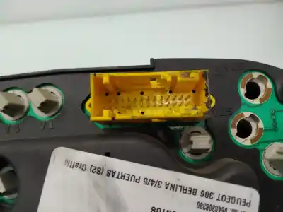 Second-hand car spare part dashboard for peugeot 306 berlina 3/4/5 puertas (s2) boulebard oem iam references 9640308380  
