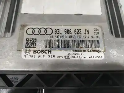 Second-hand car spare part ecu engine control for audi a4 ber. b8 advanced edition oem iam references 03l906022jn  