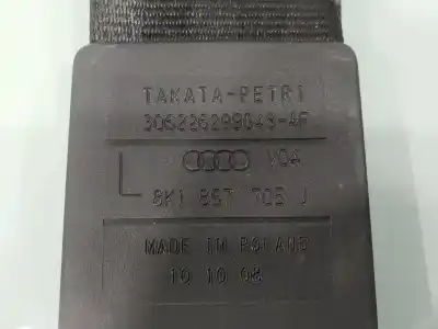Автозапчасти б/у ПЕРЕДНИЙ ЛЕВЫЙ РЕМЕНЬ БЕЗОПАСНОСТИ за AUDI A4  ссылки OEM IAM 8K1857705J  