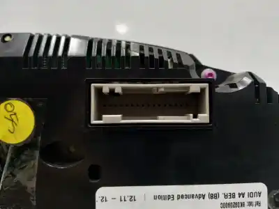 Peça sobressalente para automóvel em segunda mão quadrante por audi a4 ber. b8 advanced edition referências oem iam 8k0920900c  