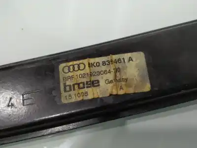 Second-hand car spare part rear left window regulator for audi a4 ber. b8 advanced edition oem iam references 8k0839461a  