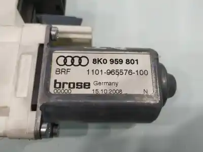 Peça sobressalente para automóvel em segunda mão motor elevador vidro dianteiro esquerdo por audi a4 ber. b8 advanced edition referências oem iam 8k0959801