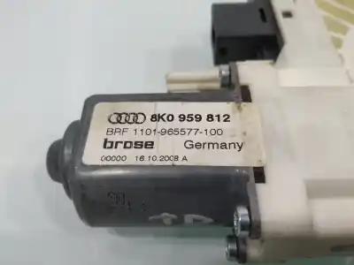Peça sobressalente para automóvel em segunda mão motor elevador vidro traseiro direito por audi a4 ber. b8 advanced edition referências oem iam 8k0959812