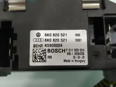 Peça sobressalente para automóvel em segunda mão resistência sofagem chauffage por audi a4 ber. b8 advanced edition referências oem iam 8k0820521  