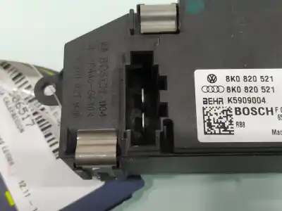 Peça sobressalente para automóvel em segunda mão resistência sofagem chauffage por audi a4 ber. b8 advanced edition referências oem iam 8k0820521  