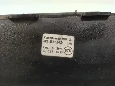 Peça sobressalente para automóvel em segunda mão moldagem por audi a4 ber. b8 advanced edition referências oem iam 8k1857186d  
