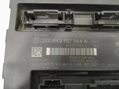 Peça sobressalente para automóvel em segunda mão módulo eletrônico por audi a4 ber. b8 advanced edition referências oem iam 8k0907064a