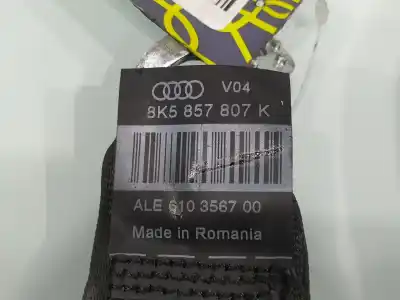 Peça sobressalente para automóvel em segunda mão cinto de segurança traseiro central por audi a4 ber. b8 advanced edition referências oem iam 8k5857807k