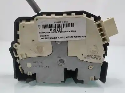 Автозапчастина б/у замок дверей заднього лівого для land rover range rover (lm) * посилання на oem iam 2k1982  