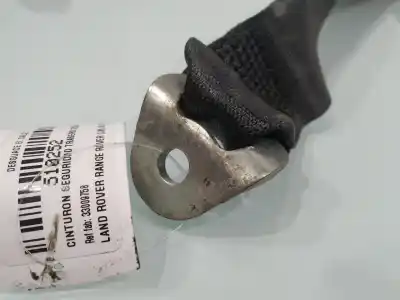 Автозапчастина б/у задній лівий ремін безпеки для land rover range rover (lm) * посилання на oem iam 33009758  