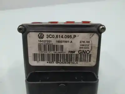 Peça sobressalente para automóvel em segunda mão abs por volkswagen passat berlina (3c2) highline referências oem iam 3c0614095p