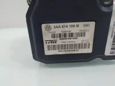 Peça sobressalente para automóvel em segunda mão abs por volkswagen passat variant (365) advance 4motion bluemotion referências oem iam 3aa614109m  