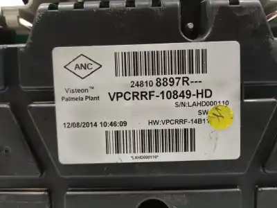 Peça sobressalente para automóvel em segunda mão quadrante por renault clio iv authentique referências oem iam 248108897r  